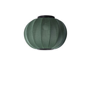 Made By Hand - Loftlampe - Knit-Wit 45 Round Ceiling - Tweed Green